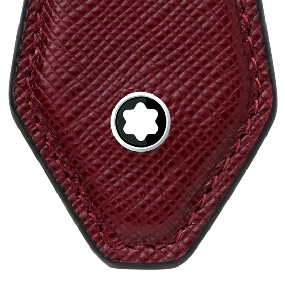 MONTBLANC SARTORIAL 130828 PORTACHIAVI A FORMA DI DIAMANTE PELLE SAFFIANO - immagine 2