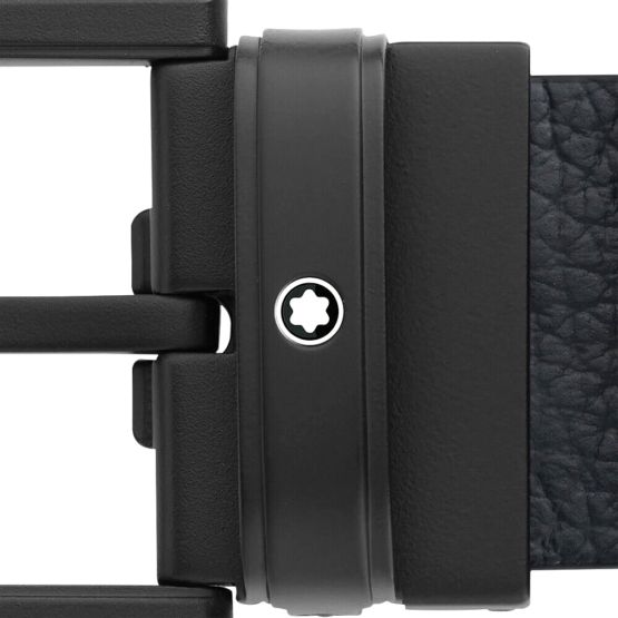 MONTBLANC  131188 CINTURA IN PELLE STAMPA E LISCIA REVERSIBILE  CM3,5 - immagine 6