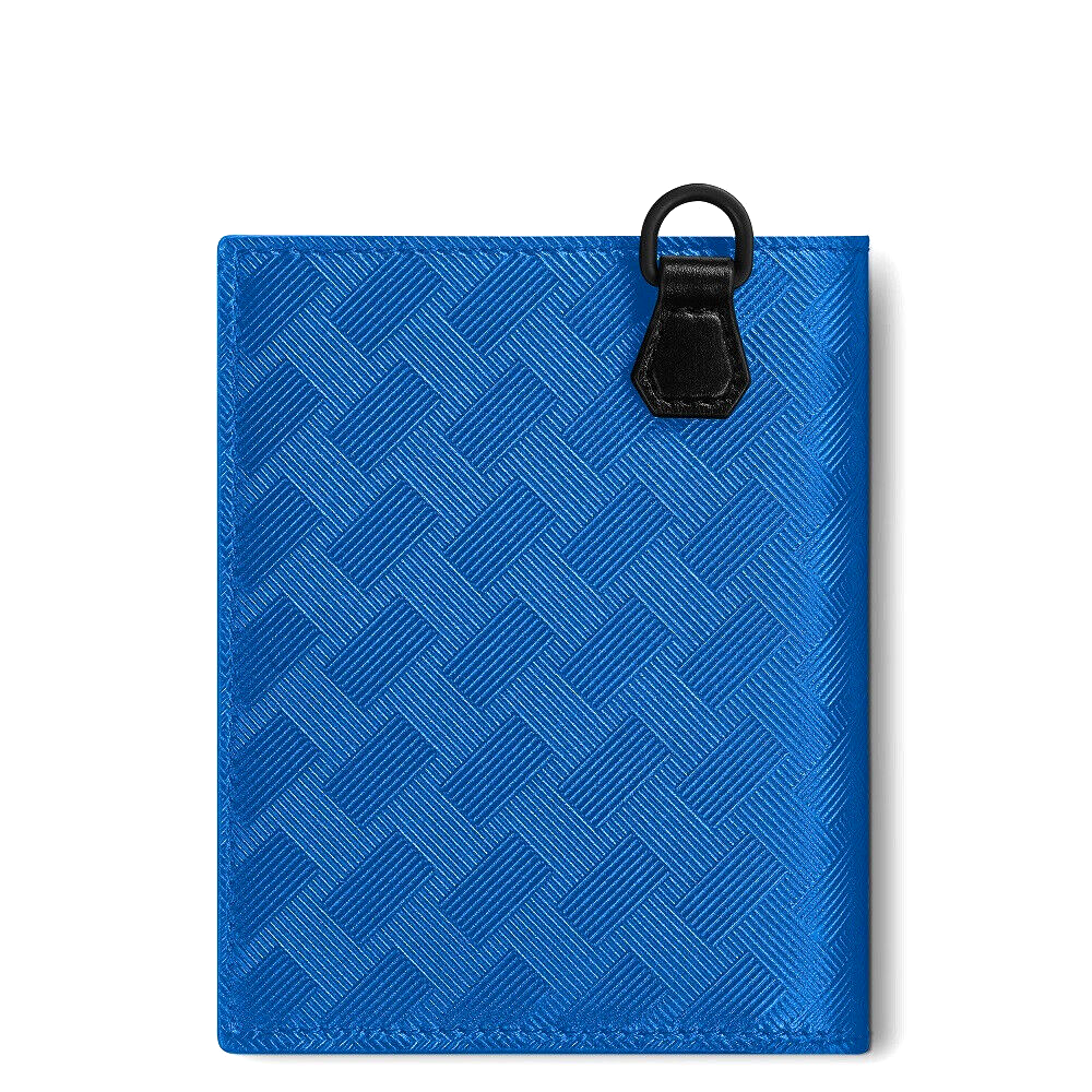 MONTBLANC 130233 EXTREME 3.0 PORTAFOGLI PORTACARTE MINI ASTUCCIO 6 CC OCEAN BLUE - immagine 2