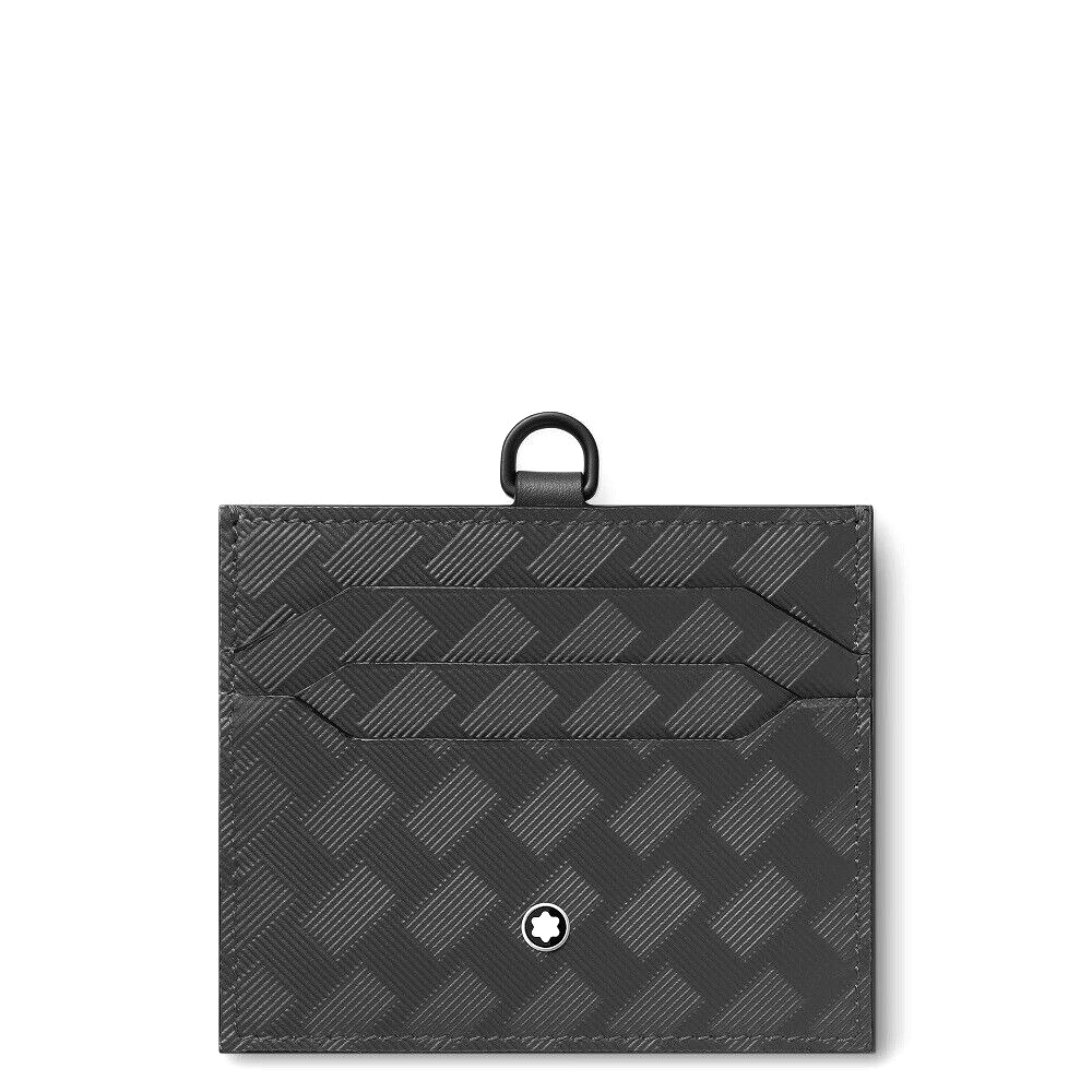 MONTBLANC 130259 EXTREME 3.0 PORTACARTE DI CREDITO IN PELLE 6 SCOMPARTI GRIGIO