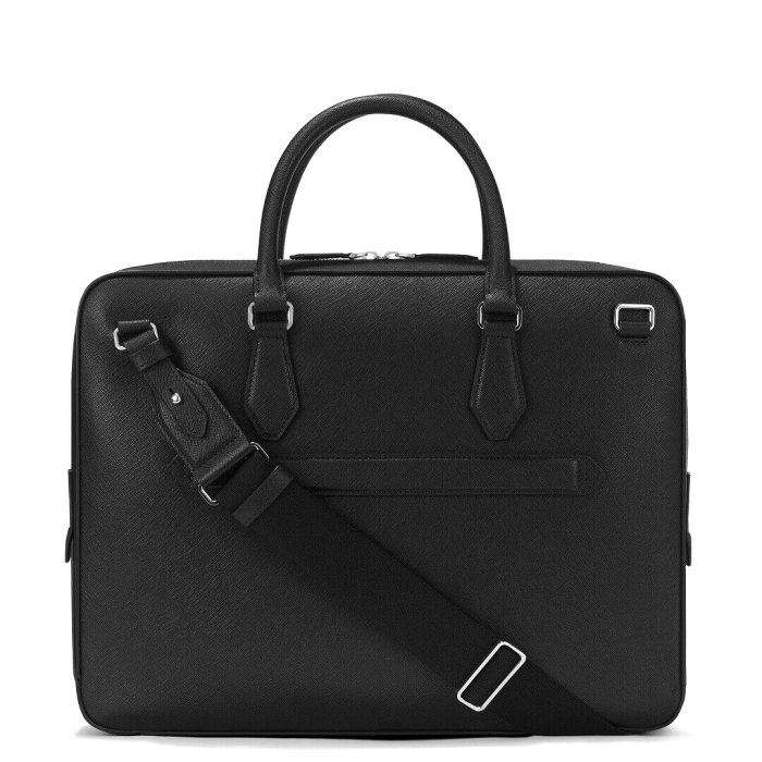 Montblanc Sartorial 130271 CARTELLA IN PELLE SAFFINANO COLORE NERO - immagine 6
