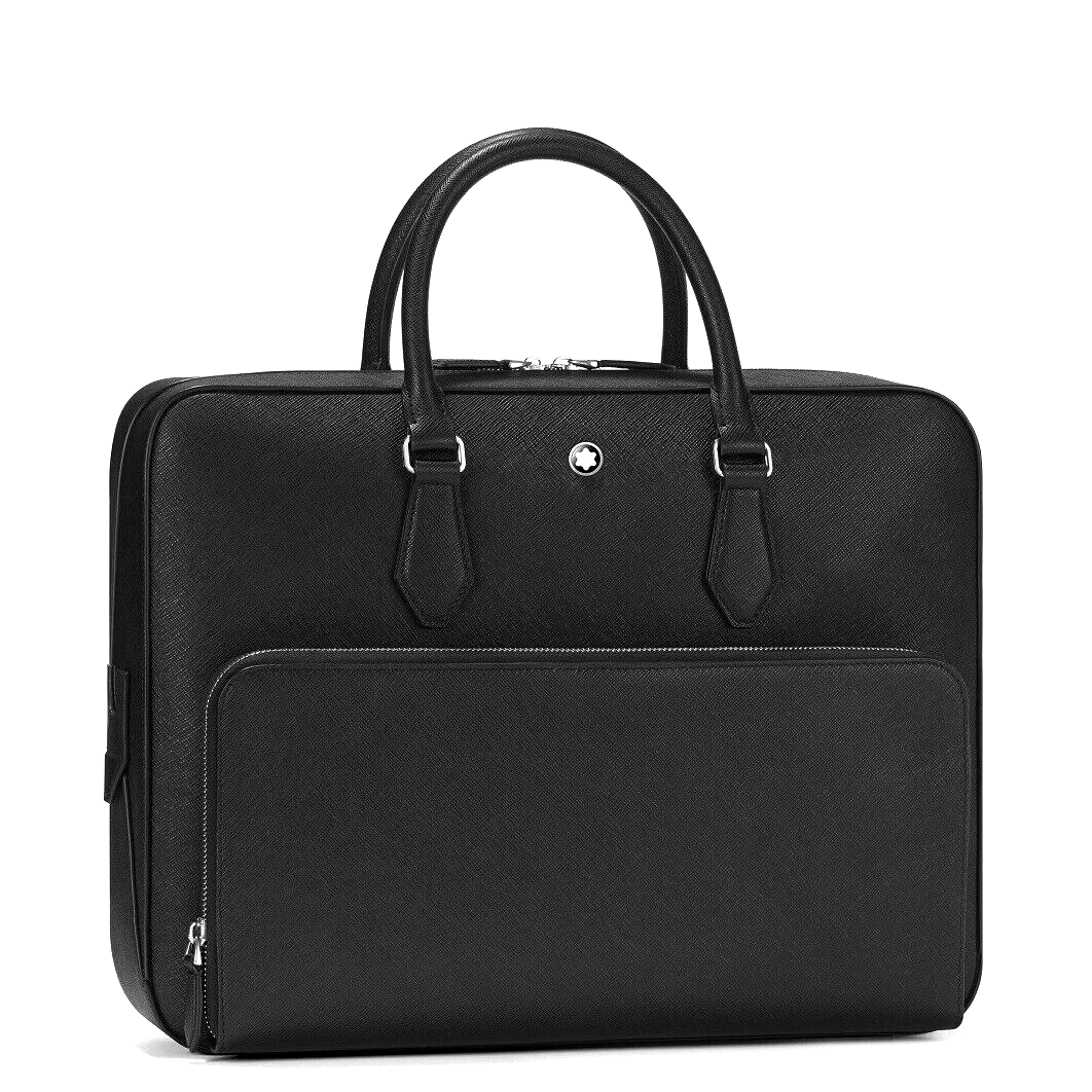 Montblanc Sartorial 130271 CARTELLA IN PELLE SAFFINANO COLORE NERO - immagine 3
