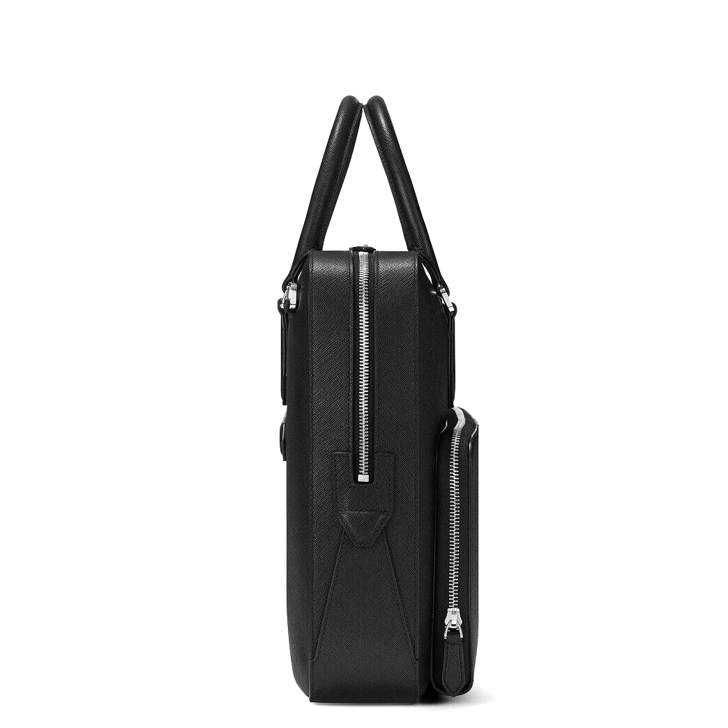 Montblanc Sartorial 130271 CARTELLA IN PELLE SAFFINANO COLORE NERO - immagine 4