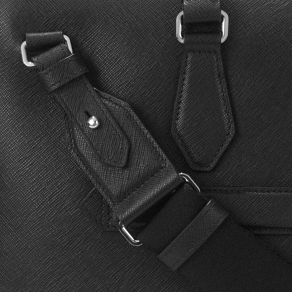 Montblanc Sartorial 130271 CARTELLA IN PELLE SAFFINANO COLORE NERO - immagine 2