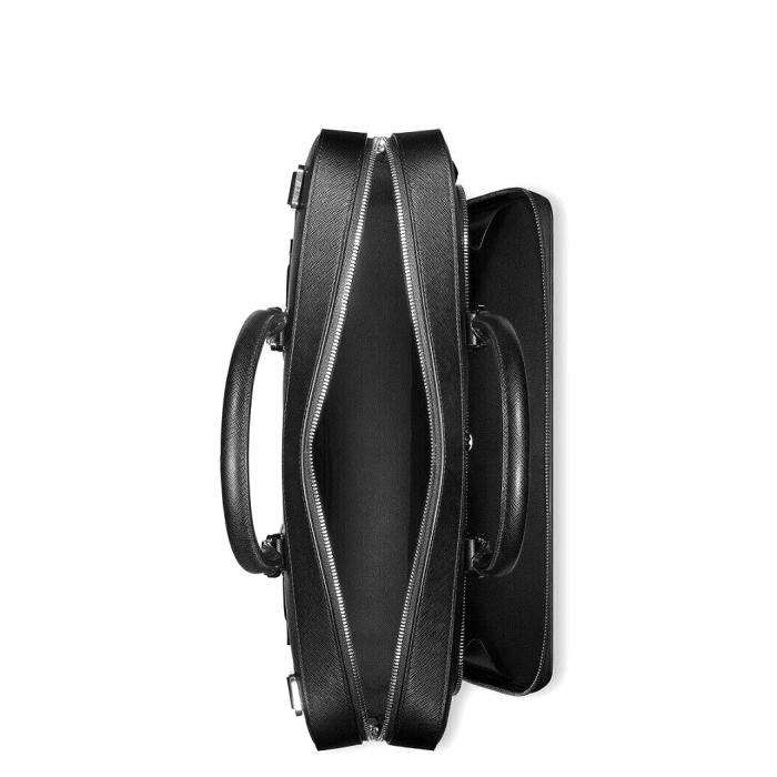 Montblanc Sartorial 130271 CARTELLA IN PELLE SAFFINANO COLORE NERO - immagine 5