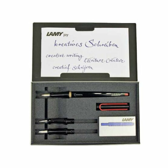 LAMY SET JOY 1215603 LAMY SET PENNA STILOGRAFIC 3 PENNINI E INCHIOSTRO NERO - immagine 2