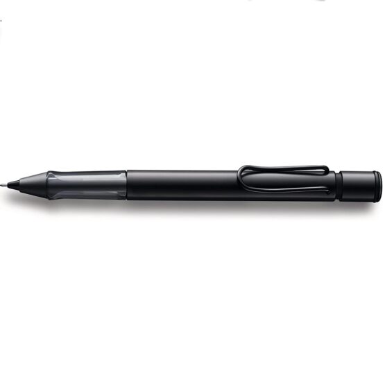 1228118 LAMY AL-STAR PORTAMINE Matita meccanica ALLUMINIO ANODIZ.  NERO MINA 0,5 - immagine 2