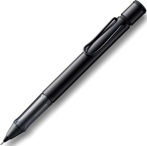 1228118 LAMY AL-STAR PORTAMINE Matita meccanica ALLUMINIO ANODIZ.  NERO MINA 0,5