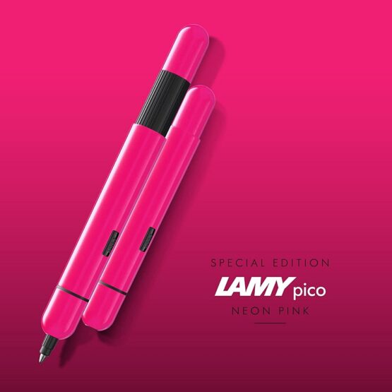 LAMY 1231589  PICO  PENNA A SFERA METALLO LACCATO COLORE NEO PINK - immagine 5