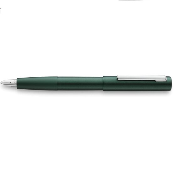 LAMY 1234746 AION PENNA STILOGRAFICA ALLUMINIO ANODIZZATO DARKGREEN VERDE - immagine 2