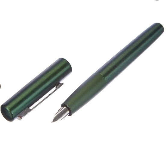 LAMY 1234746 AION PENNA STILOGRAFICA ALLUMINIO ANODIZZATO DARKGREEN VERDE - immagine 4