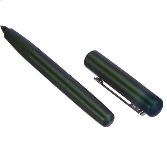 LAMY 1234746 AION PENNA STILOGRAFICA ALLUMINIO ANODIZZATO DARKGREEN VERDE - immagine 3