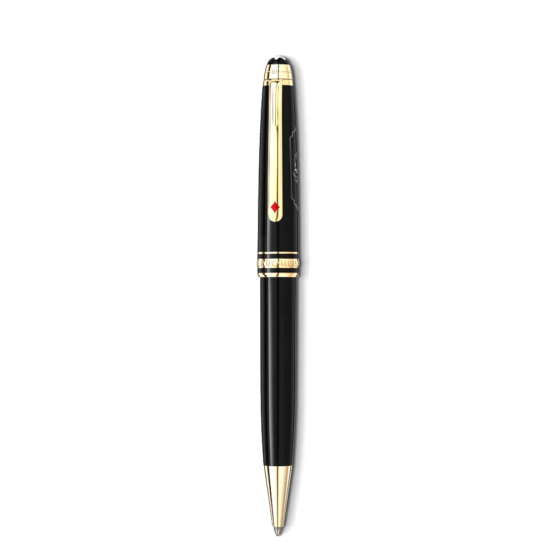 MONTBLANC PENNA A SFERA 128475 CLASSIC Meisterstück AROUND THE WORLD 80 DAYS - immagine 2