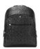 MONTBLANC NEW SARTORIAL 130275 Zaino 3 SCOMPA IN PELLE STAMPATA COLORE NERO