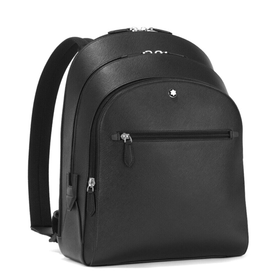 MONTBLANC NEW SARTORIAL 130275 Zaino 3 SCOMPA IN PELLE STAMPATA COLORE NERO - immagine 4
