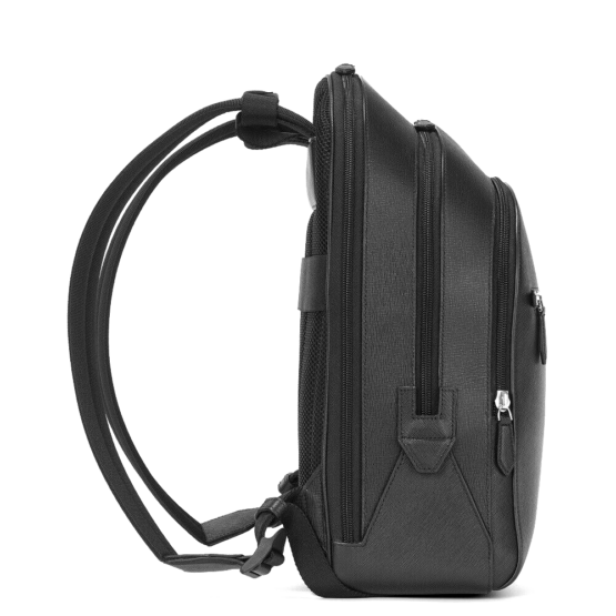 MONTBLANC NEW SARTORIAL 130275 Zaino 3 SCOMPA IN PELLE STAMPATA COLORE NERO - immagine 2