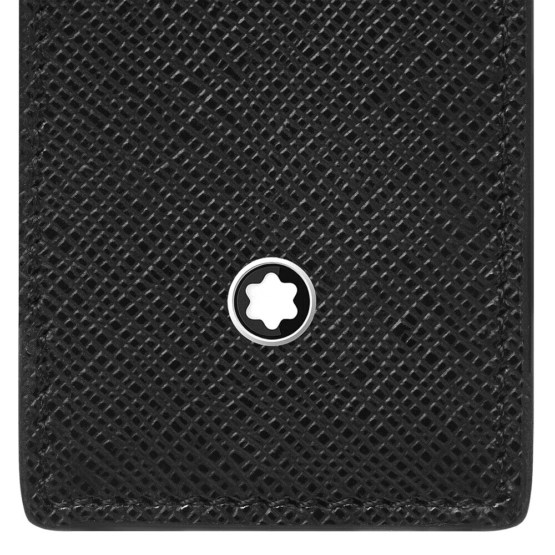MONTBLANC SARTORIAL 130751 PORTAPENNE 2 STRUMENTI IN PELLE SAFFIANO  COL.NERO - immagine 3