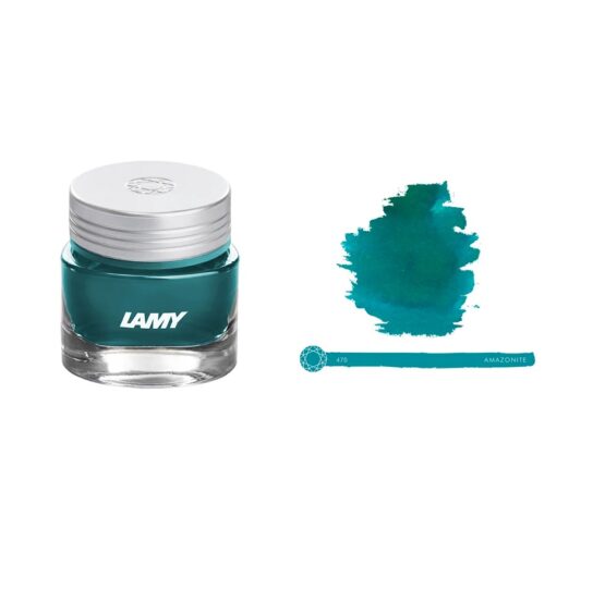 LAMY 1333279 INK T53 COLORE 470 AMAZONITE INCHIOSTRO IN BOTTIGLIA 30ML VERDE - immagine 2
