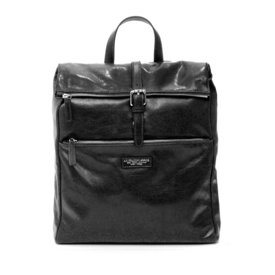 A.G.SPALDING & BROS 309241U900 ROLL TOP ZAINO SOFT-TECH PELLE COLORE NERO