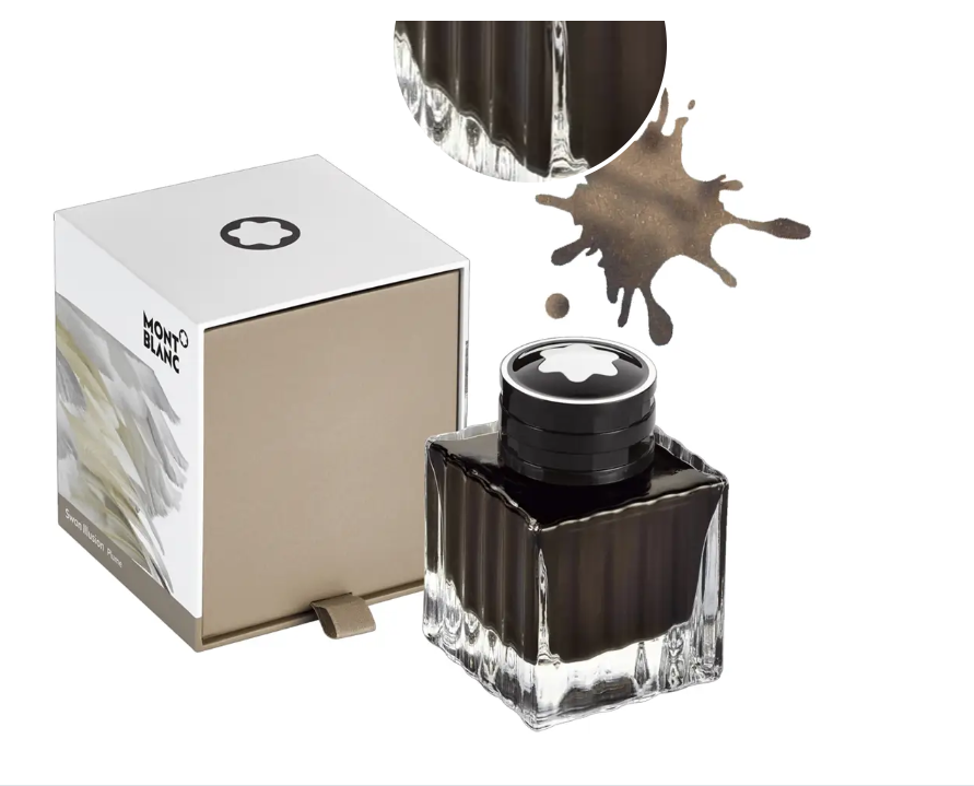 MONTBLANC 130290 INK BOTTLE  50ML AROUND THE WORLD 2 YEAR COLORE TORTORA - immagine 2