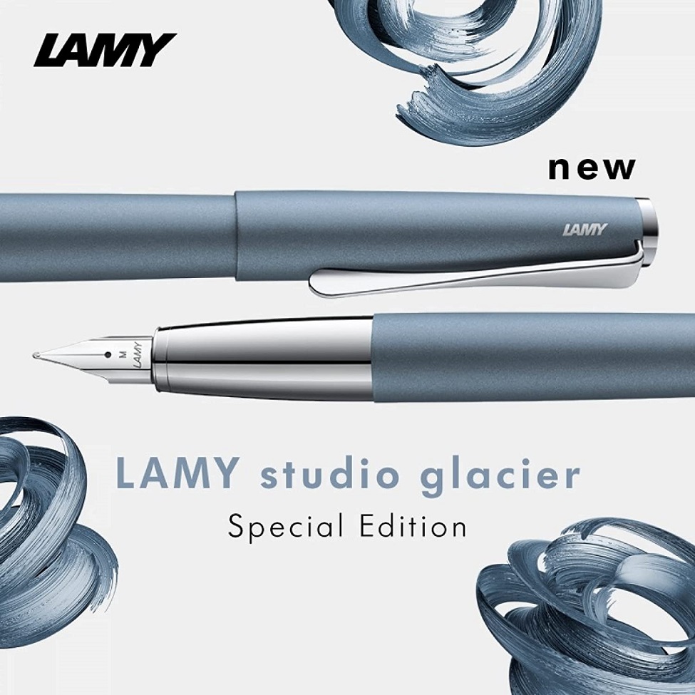 LAMY 1234853 PENNA STILOGRAFICA PENNINO EF STUDIO GLACIER ED.LIMITATA - immagine 2