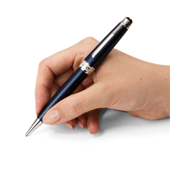 MONTBLANC Meisterstück PENNA A SFERA Solitaire Blue Hour media 112891 - immagine 4