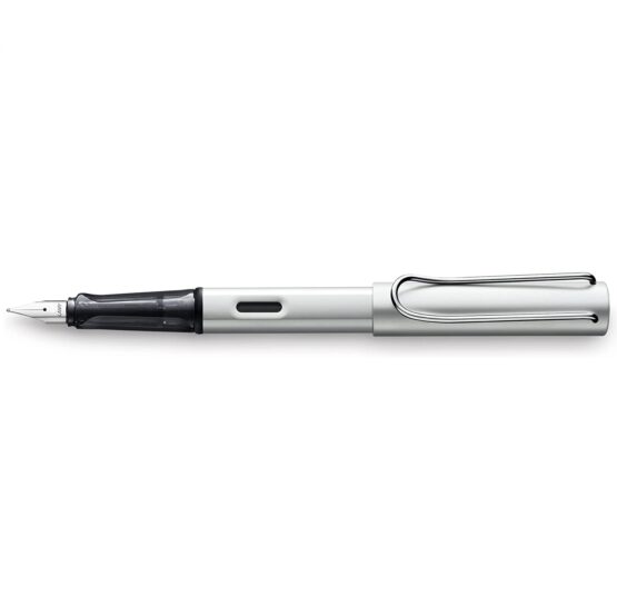 LAMY Al-Star 1236519 PENNA STILOGRAFICA WHITE SILVER PENNINO F ALLUMINIO ANODIZZATO - immagine 2