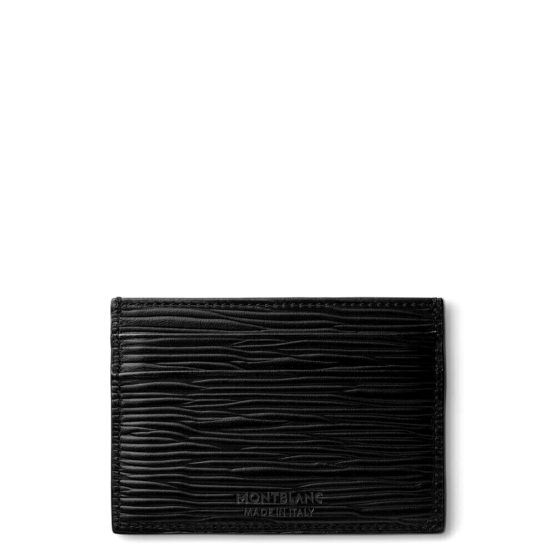 MONTBLANC Meisterstück 4810 PORTA CARTE DI CREDITO 5 SCOMPARTI 130930 - immagine 4