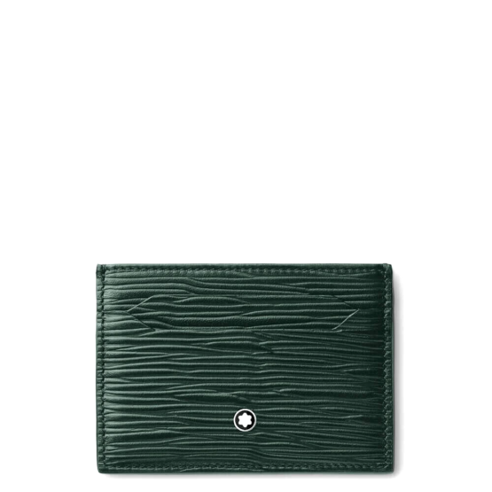 MONTBLANC Meisterstück 4810 PORTACARTE DI CREDITO IN PELLE 5 SCOMPARTI 130938