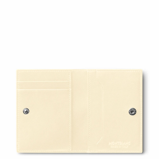 MONTBLANC Meisterstück 4810 MINI PORTAFOGLI 4 SCOMPARTI 130941 COL.AVORIO - immagine 2