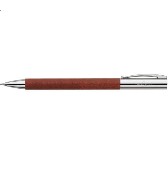 FABER CASTELL PORTAMINE 138131 AMBITION WOOD PERO MARRONE - immagine 2