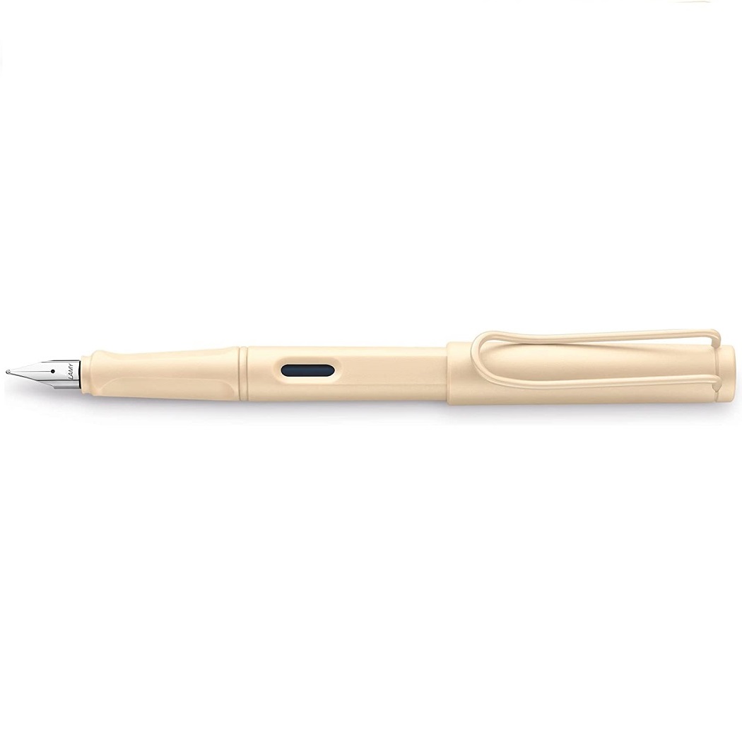 LAMY SAFARI 1236337 PENNA STILOGRAFICA PENNINO F CREAM IMPUGNATURA ERGONOMICA - immagine 2