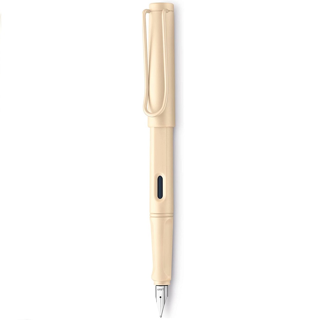 LAMY SAFARI 1236337 PENNA STILOGRAFICA PENNINO F CREAM IMPUGNATURA ERGONOMICA - immagine 3