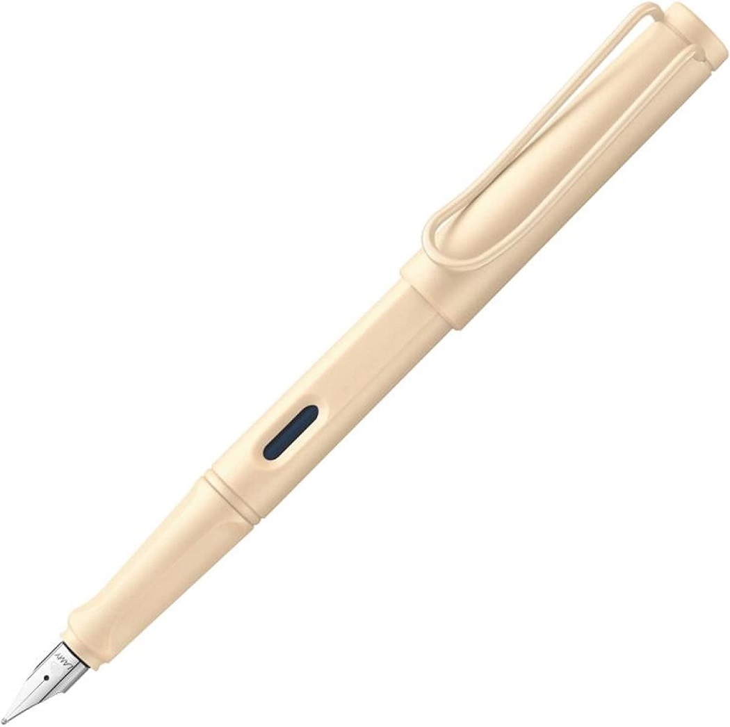 LAMY SAFARI 1236337 PENNA STILOGRAFICA PENNINO F CREAM IMPUGNATURA ERGONOMICA