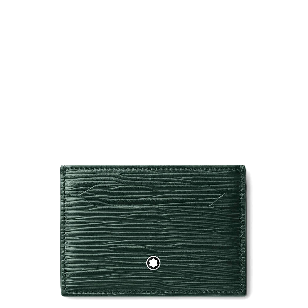 MONTBLANC Meisterstück 4810 PORTACARTE DI CREDITO IN PELLE 5 SCOMPARTI 130938