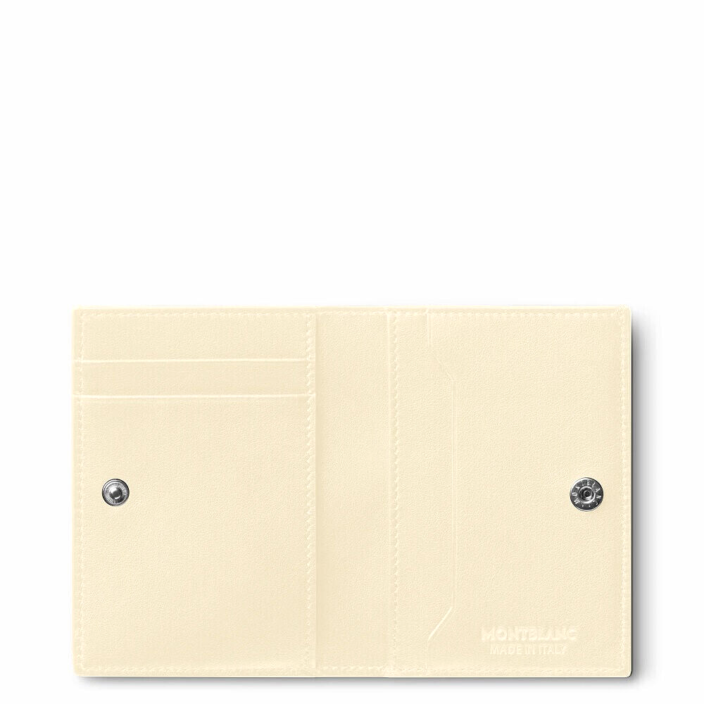 MONTBLANC Meisterstück 4810 MINI PORTAFOGLI 4 SCOMPARTI 130941 COL.AVORIO - immagine 2