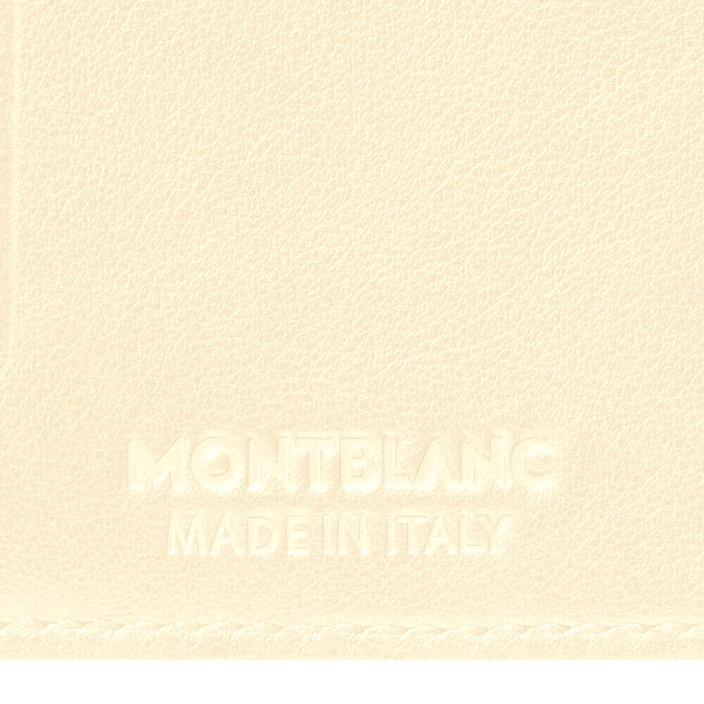 MONTBLANC Meisterstück 4810 MINI PORTAFOGLI 4 SCOMPARTI 130941 COL.AVORIO - immagine 5