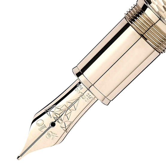 118100 MONTBLANC Meisterstück Geometry Solitaire LeGrand oro distintivo 118100 - immagine 2