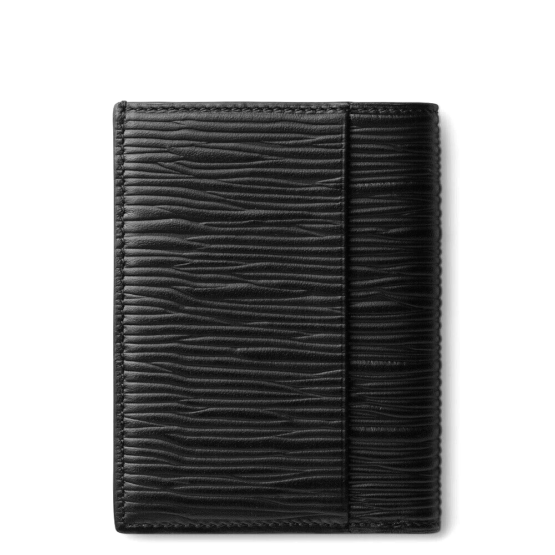 MONTBLANC Meisterstück 4810 130924 MINI PORTAFOGLI IN PELLE EFFETTO CORTECCIA - immagine 3