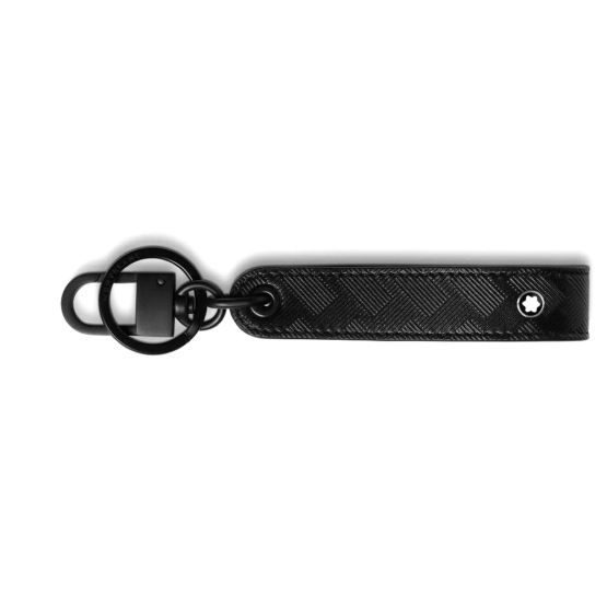 MONTBLANC EXTREME 3.0 129983 PORTACHIAVI IN PELLE MOSCHETTONE E ANELLO - immagine 3