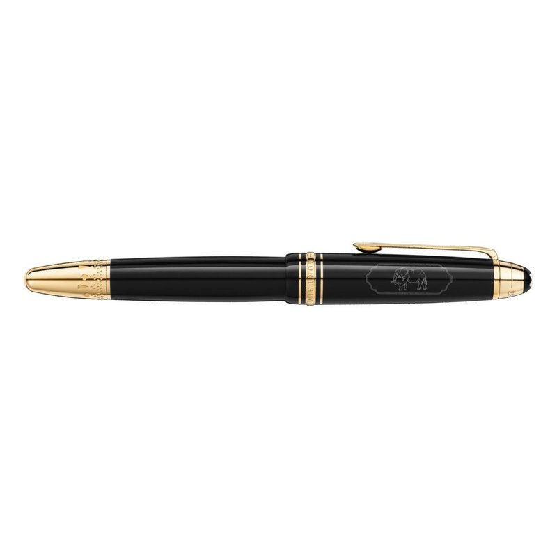 MONTBLANC PENNA ROLLER LeGrand 128379 Meisterstück AROUND THE WORLD 80 DAYS - immagine 3