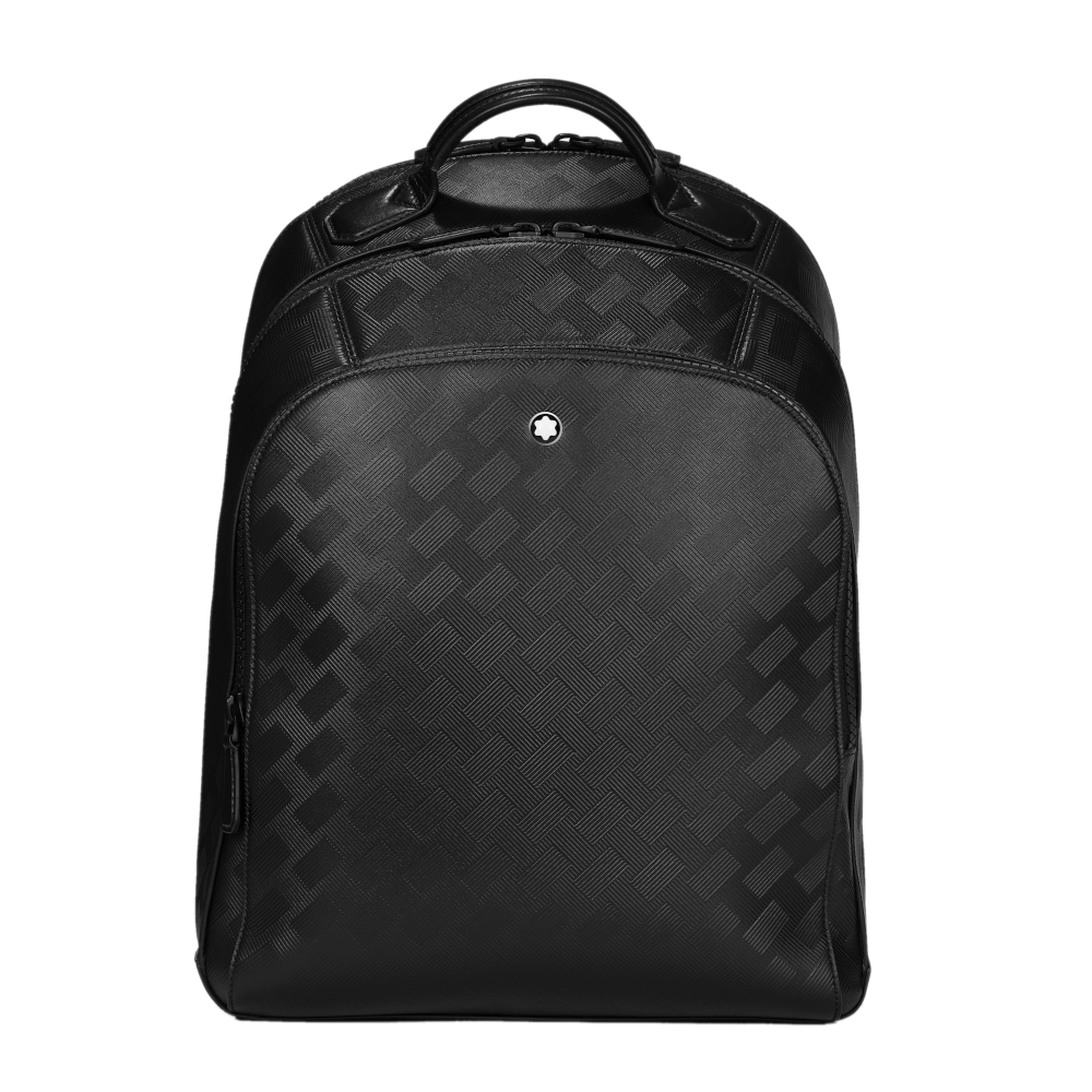 MONTBLANC EXTREME 3.0 129964 - 199847 Zaino 3 SCOMPA IN PELLE STAMPATA COLORE NERO