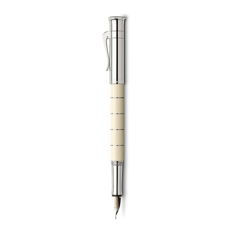 GRAF VON FABER CASTELL  PENNA STILOGRAFICA CLASSIC ANELLO IVORY 145670 PENNINO M
