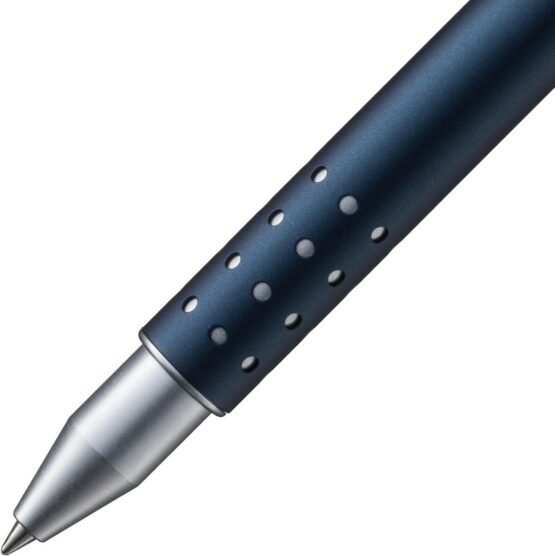 LAMY 1226055 PENNA ROLLER IN ALLUMINIO IMPERIAL BLUE OPACO - immagine 3