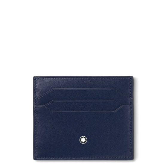MONTBLANC Meisterstück 131694 PORTACARTE DI CREDITO PELLE COLORE BLU