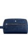 MONTBLANC NEW SARTORIAL 131720 TROUSSE IN PELLE STAMPATA COLORE BLU