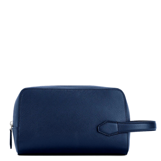 MONTBLANC NEW SARTORIAL 131720 TROUSSE IN PELLE STAMPATA COLORE BLU - immagine 3