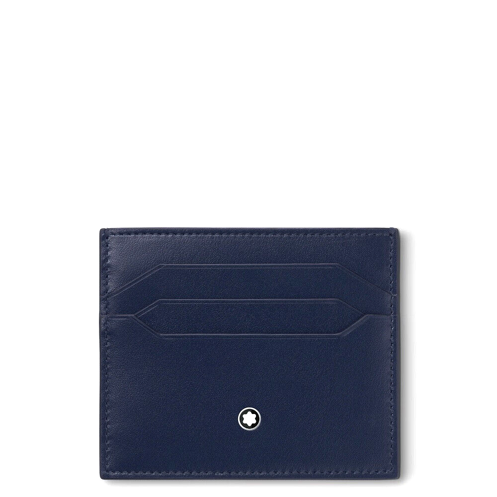 MONTBLANC Meisterstück 131694 PORTACARTE DI CREDITO PELLE COLORE BLU