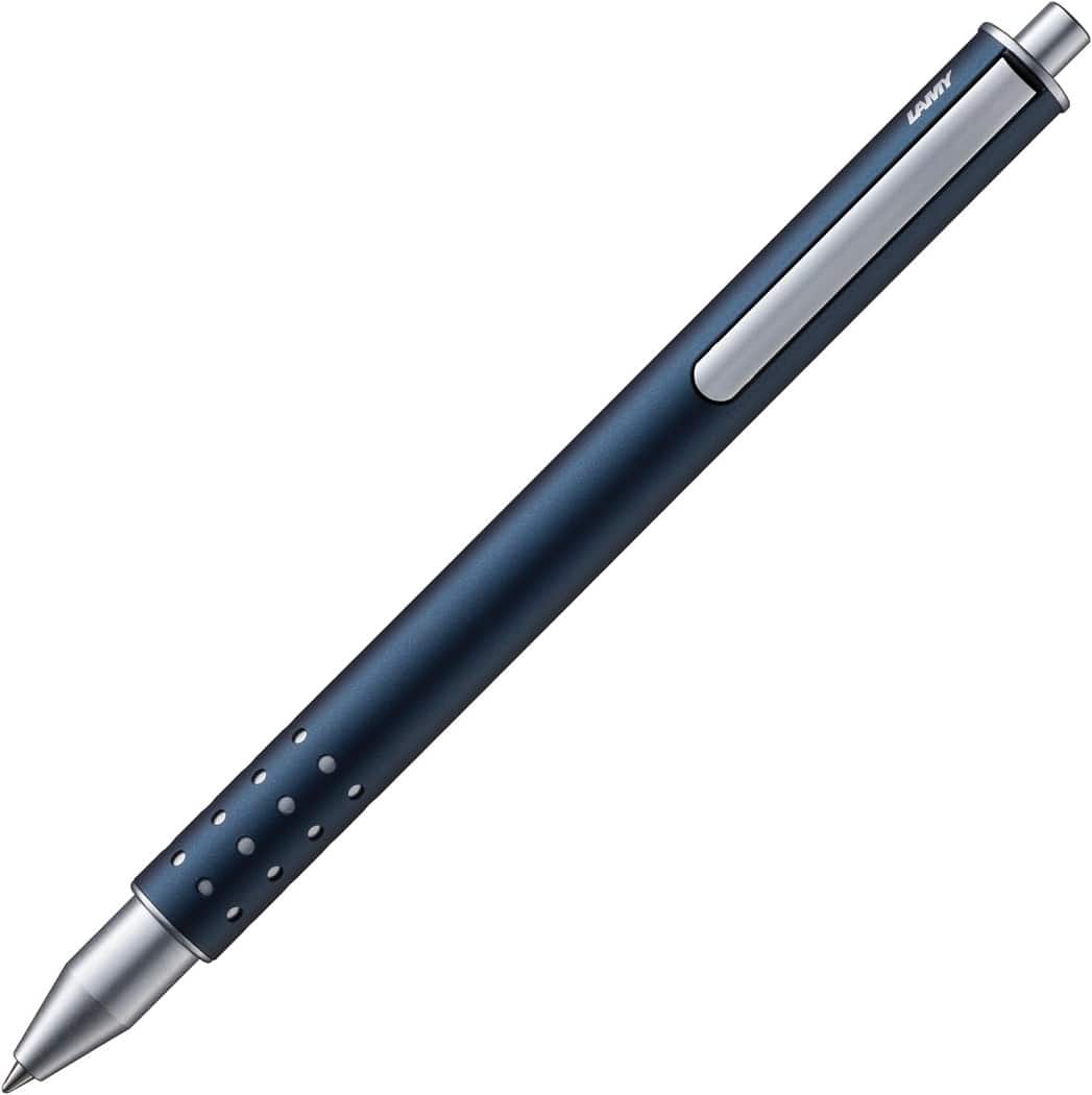 LAMY 1226055 PENNA ROLLER IN ALLUMINIO IMPERIAL BLUE OPACO