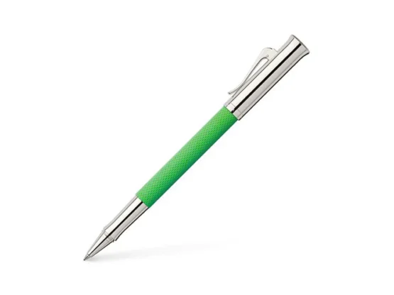 GRAF VON FABER CASTELL PENNA ROLLER GUILLOCHE VERDE SERPENTE 146527